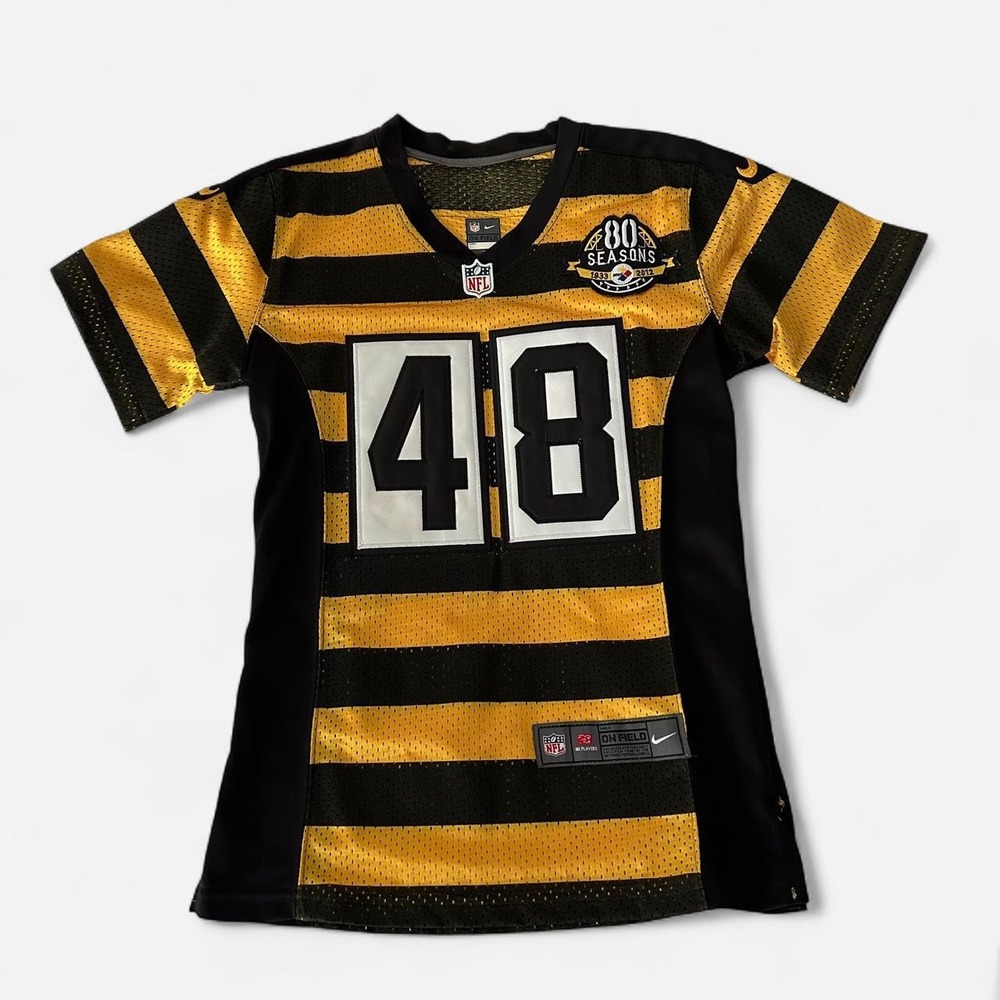 Nike Pittsburgh Steelers Bud Dupree #48 "Bumblebee" Throwback Jersey - Medium